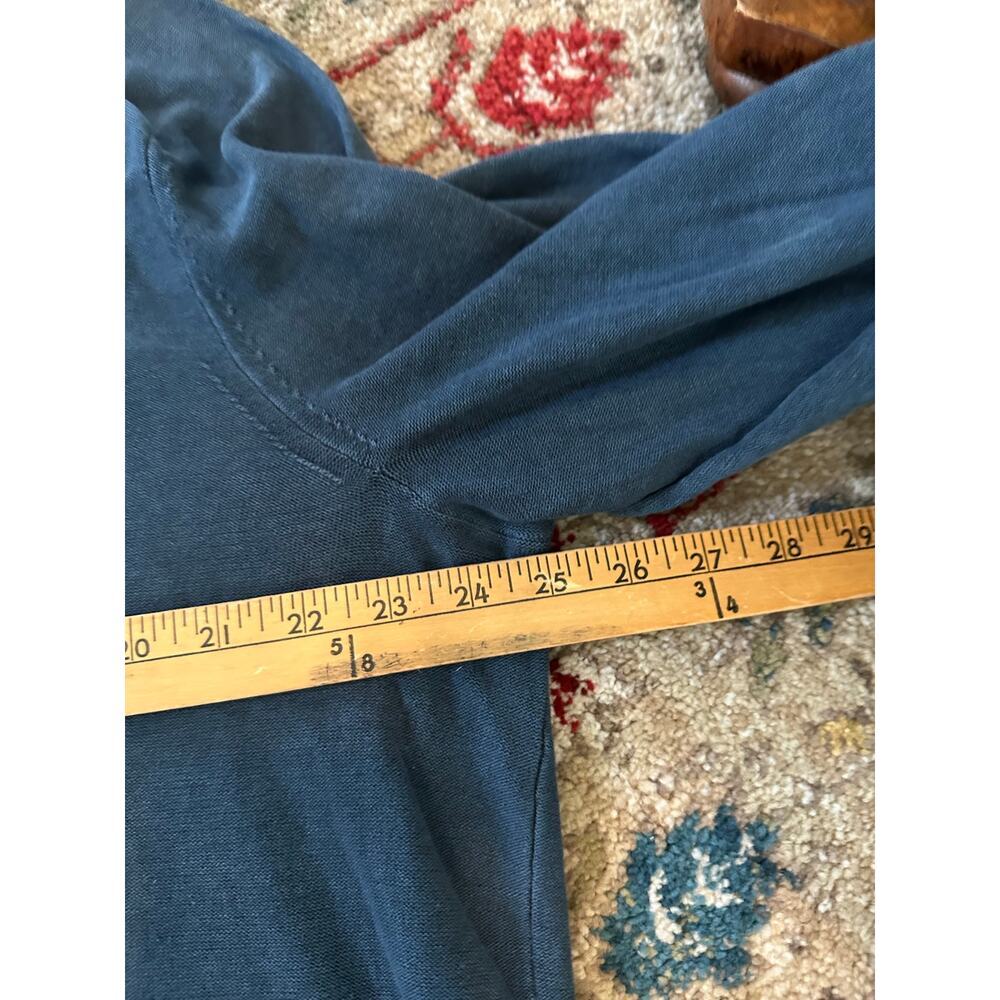 Rag & Bone T-Shirt Clayton Cotton Crew Neck Blue Size 2XL - Picture 9 of 10
